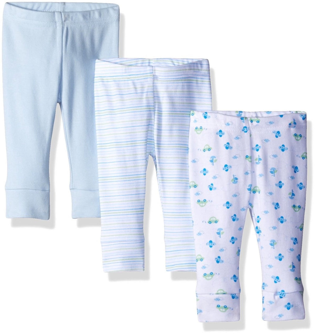 Spasilk 3 Pk Pants Boy Blue Plane