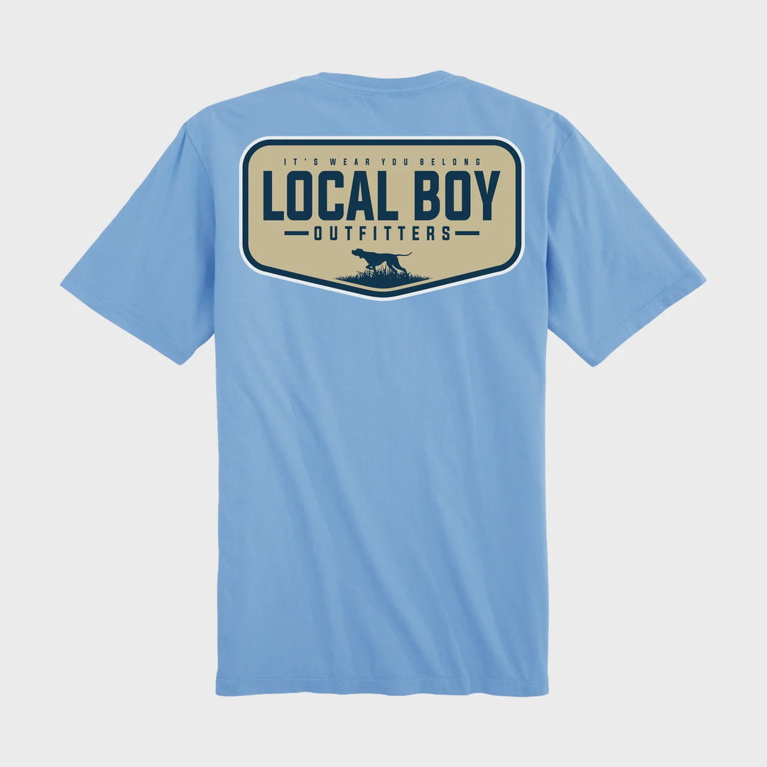 Local Boy Outfitters Washed Denim Pointer Badge T-Shirt
