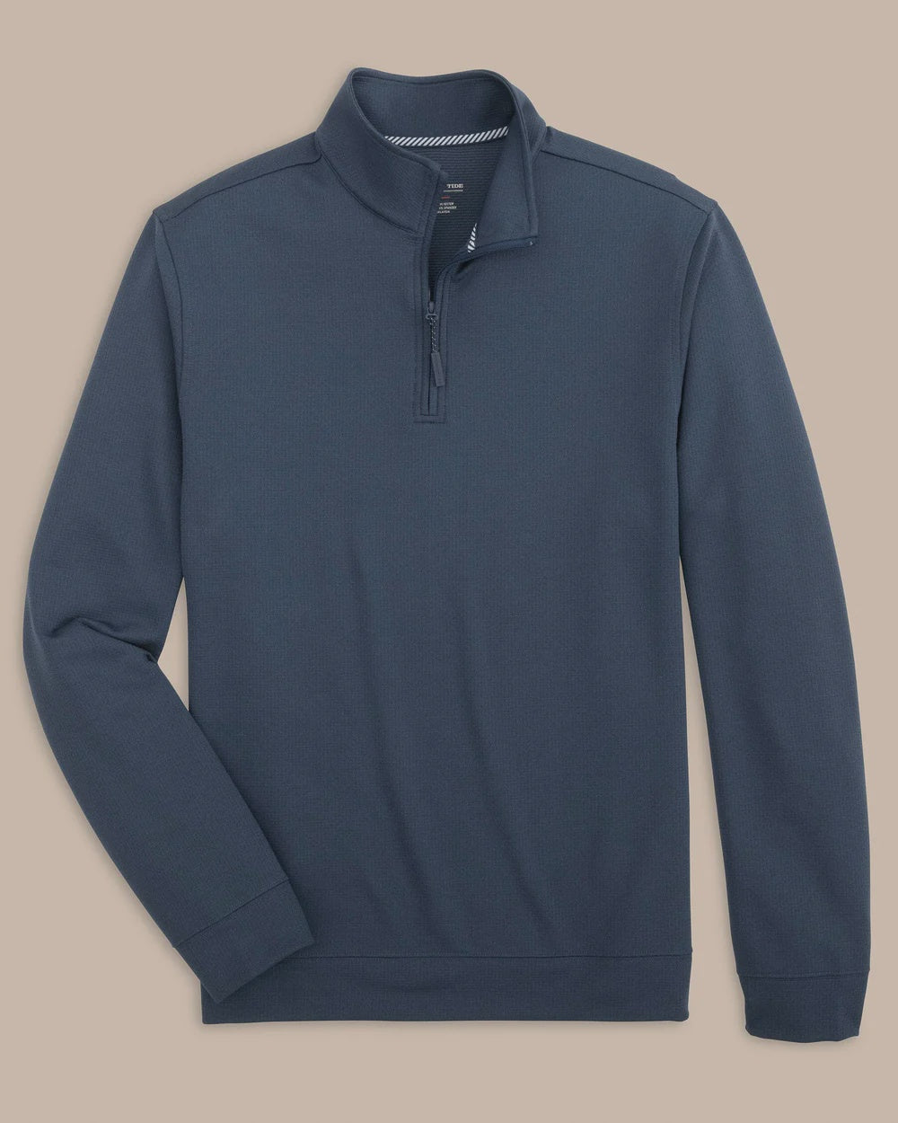 Southern Tide Dress Blue Men's Schooner Quarter Zip Pullover