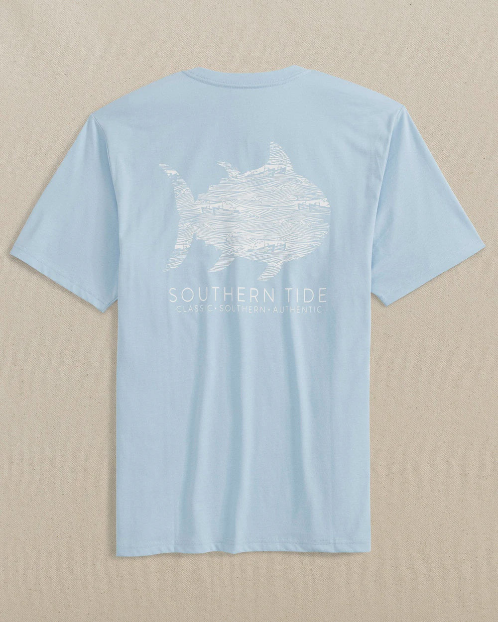 Southern Tide Ships and Seagulls Short Sleeve T-Shirt