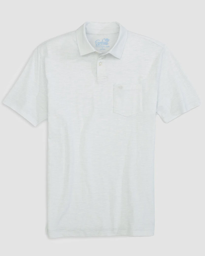 Southern Tide White Sun Farer Polo