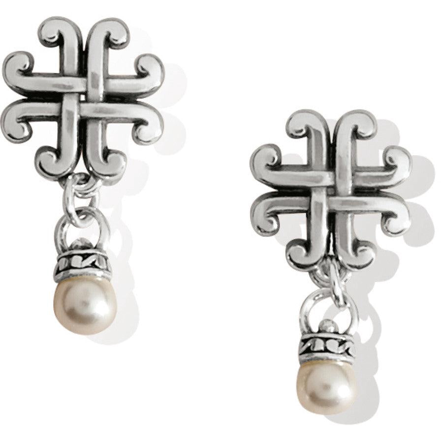 Brighton - Toas Pearl Cross Petite Post Drop