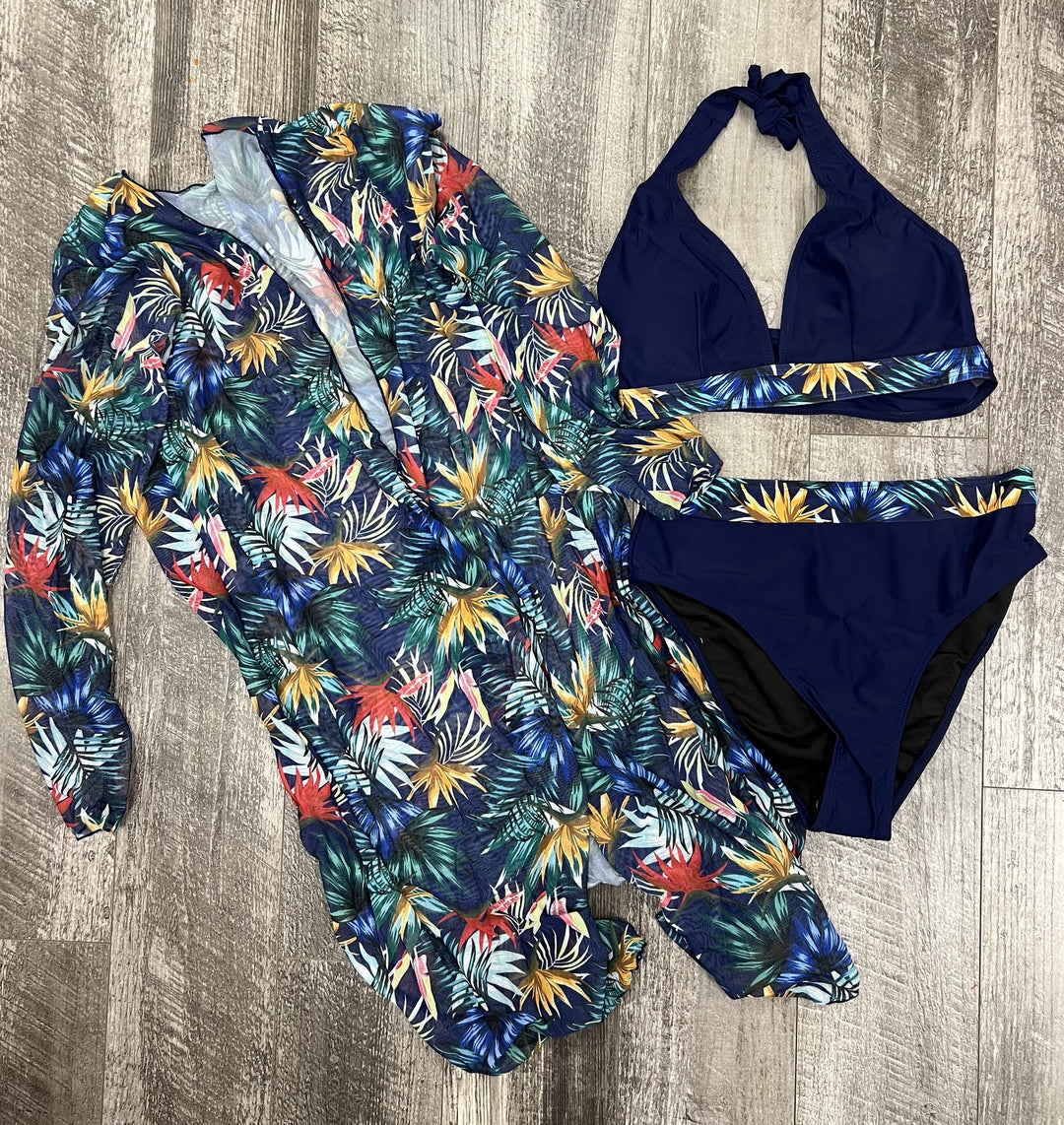 Palm Bikini & Coverup