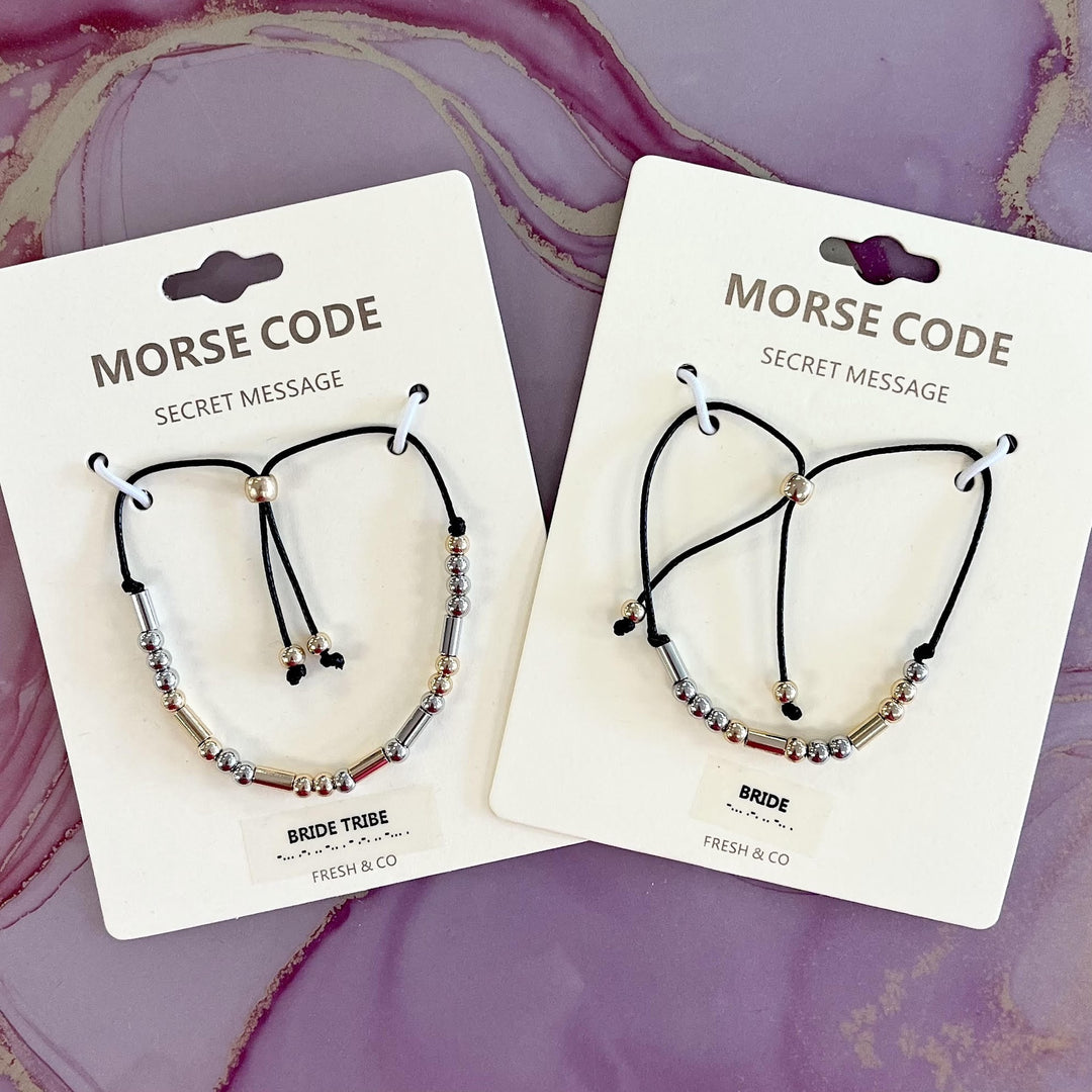Morse Code Secret Message Bracelet