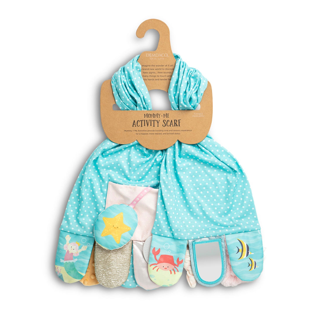 Demdaco Mommy and Me Activity Scarf Mermaid