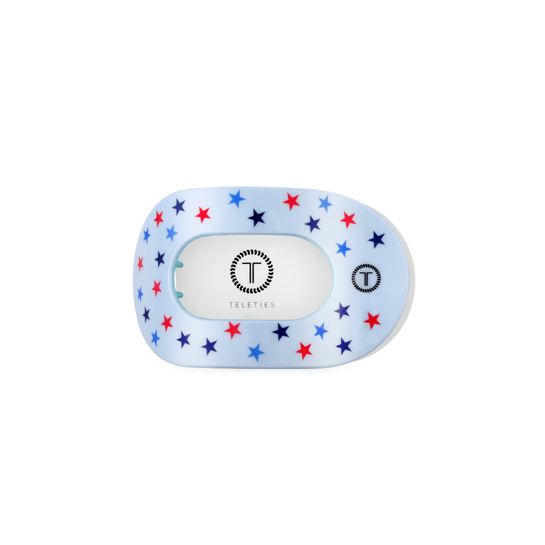 Teleties Flat Round Hair Clip | Small | United We Sparkle