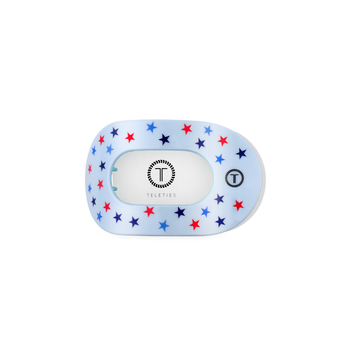 Teleties Flat Round Hair Clip | Small | United We Sparkle