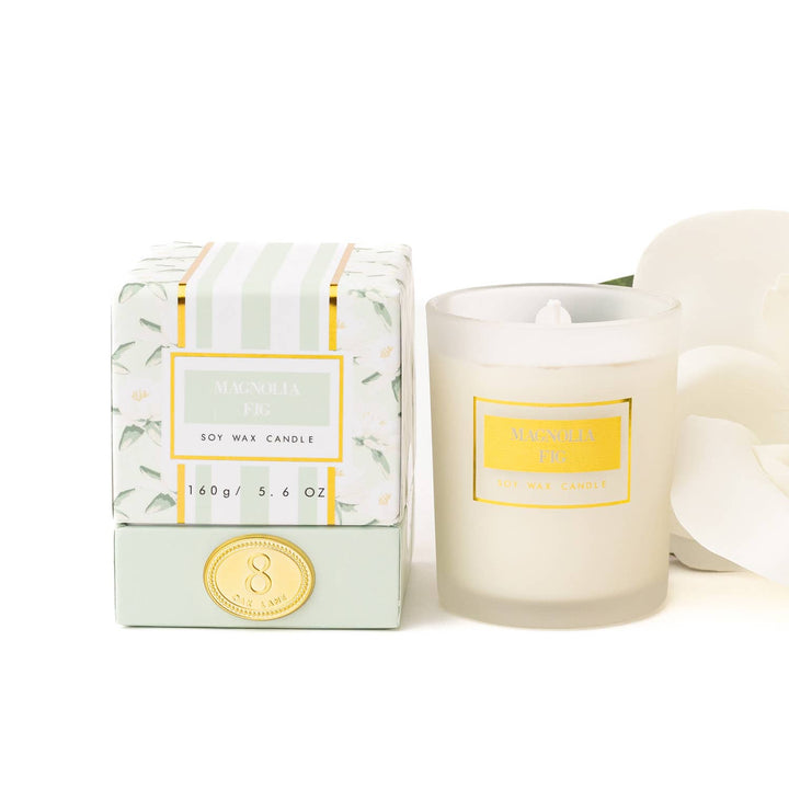 8 Oak Lane Magnolia Fig Boxed 5.6oz Candle