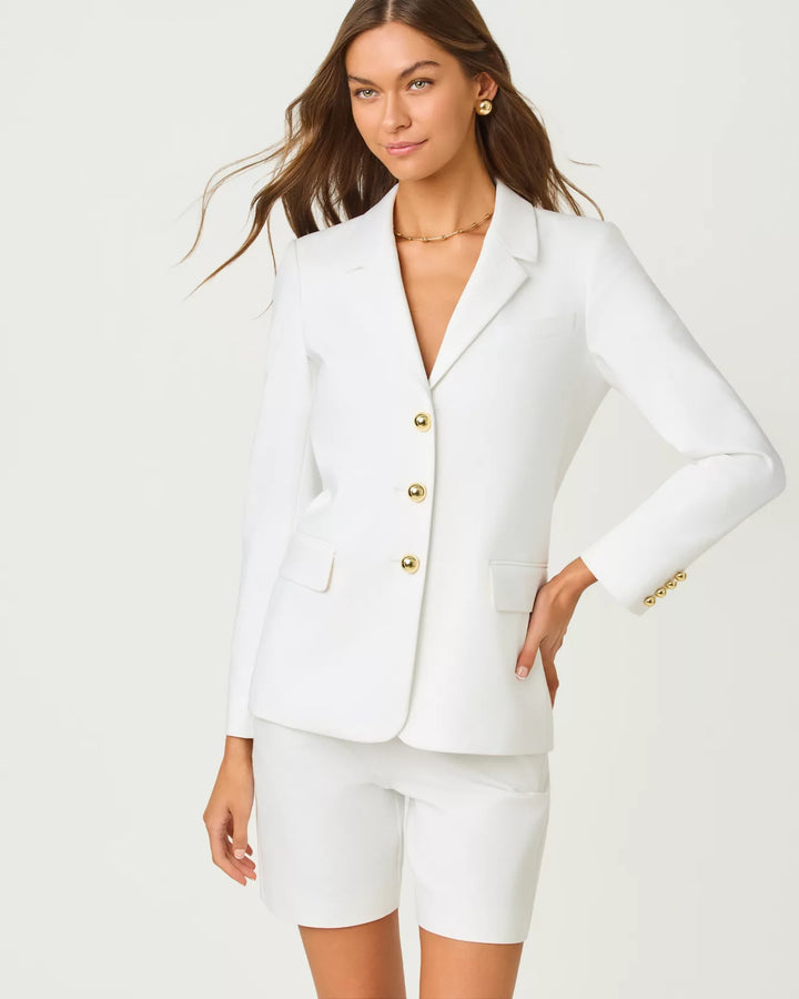 Lilly Pulitzer Amryn Resort White Blazer