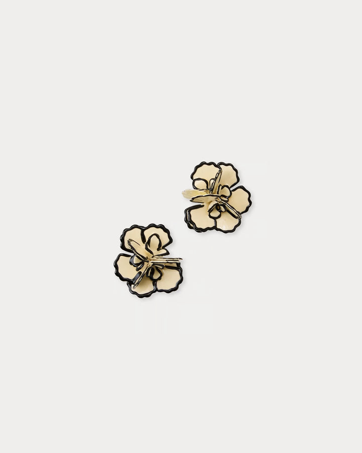 Lilly Pulitzer Blushing Blooms Earrings- Coconut