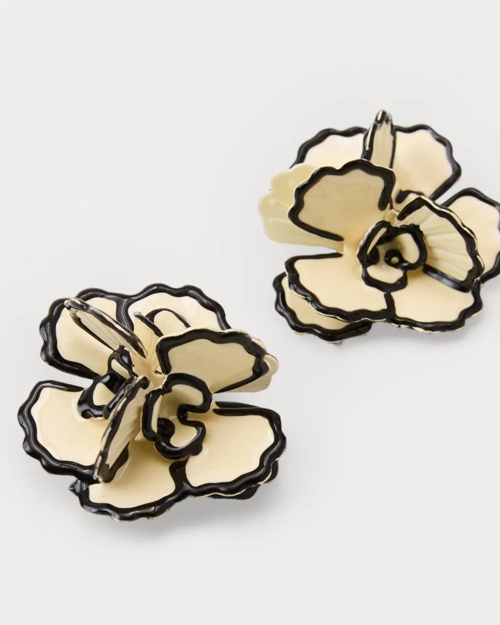 Lilly Pulitzer Blushing Blooms Earrings- Coconut