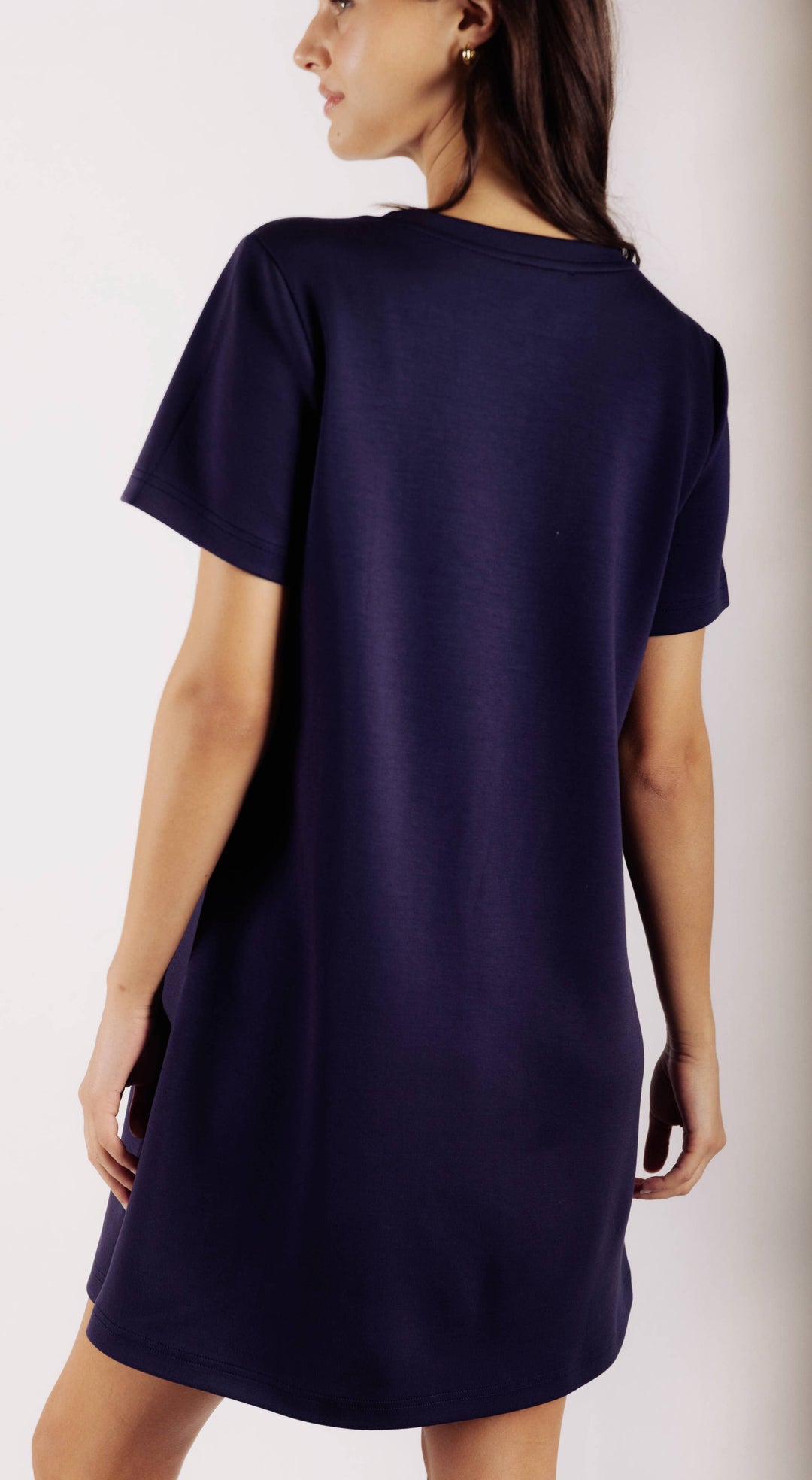 P. CILL Butter Modal Short Sleeve Dress