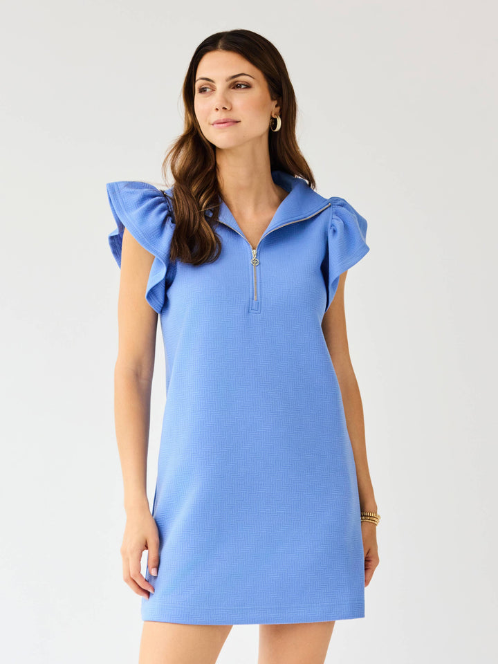 Mary Square Paige Dress | Blue