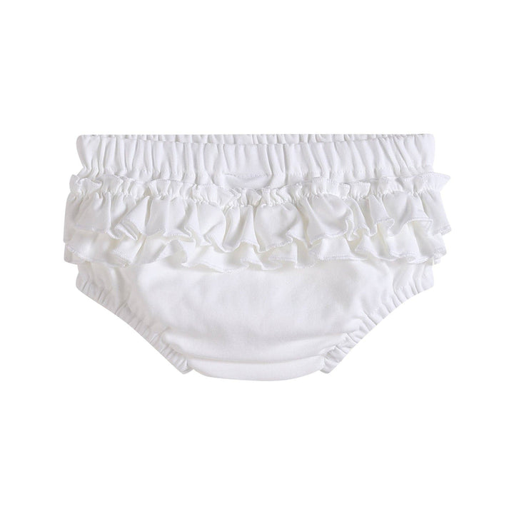 Lil Cactus White and Pink Baby Bloomers Knit 2 Pack Set