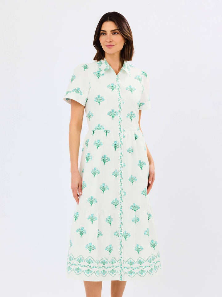 Mary Square Jema Dress | Bell Blooms Blue