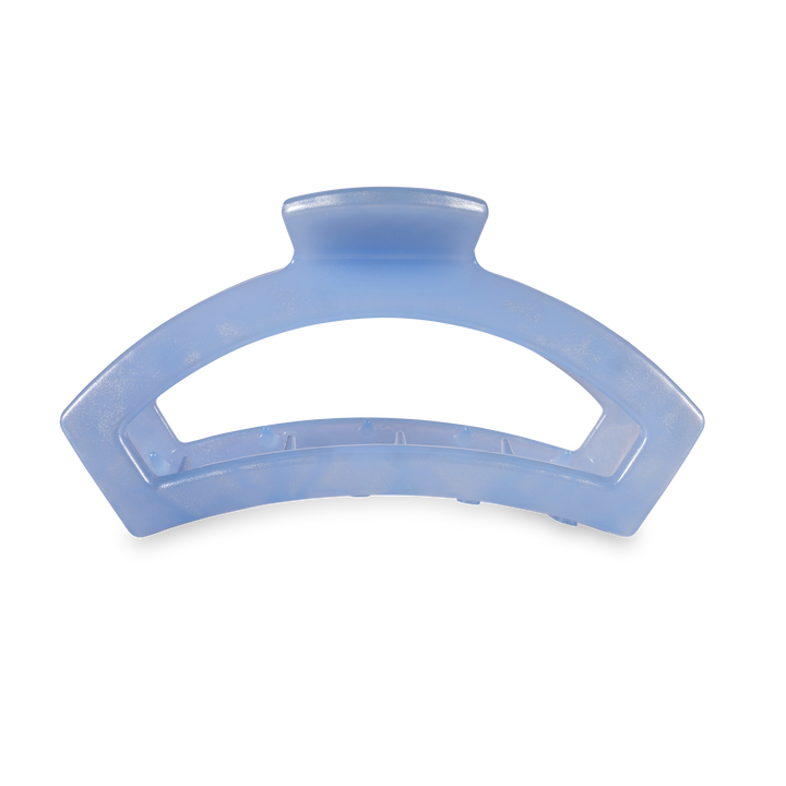 Teleties Open Hair Clip | Medium | Blue Lagoon