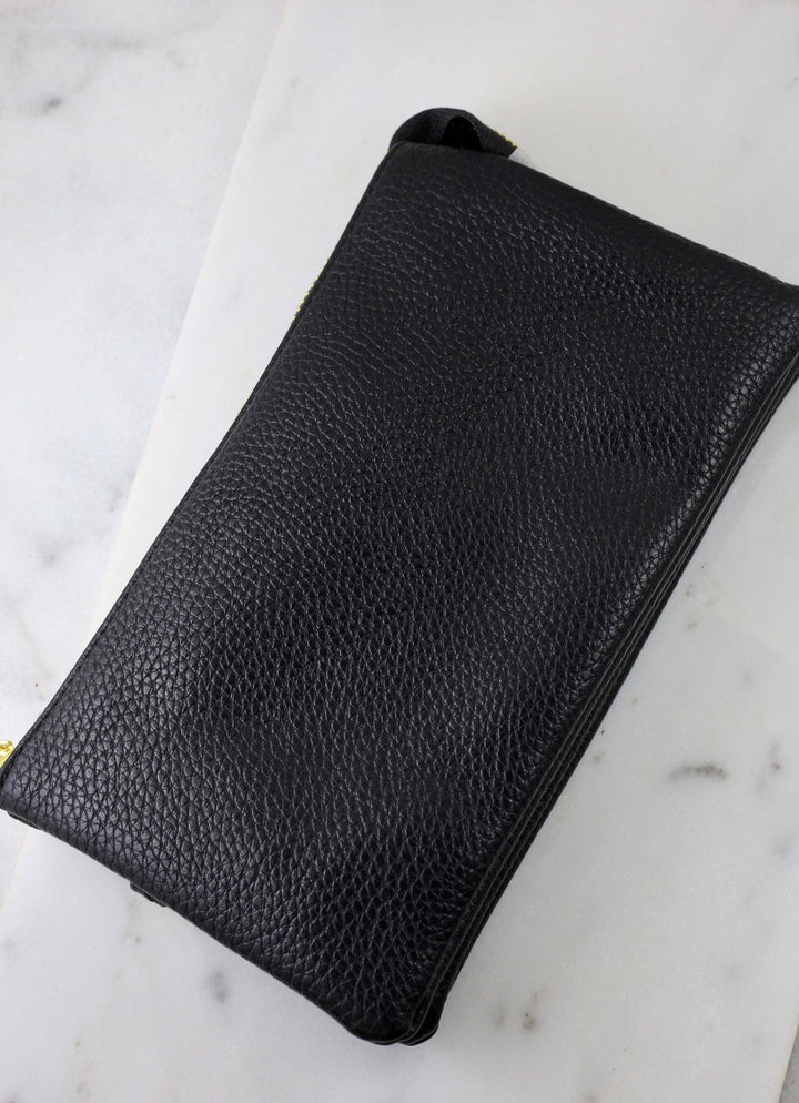 Caroline Hill Liz Crossbody Bag- Black