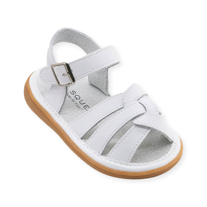 Wee Squeak Emma White Sandal