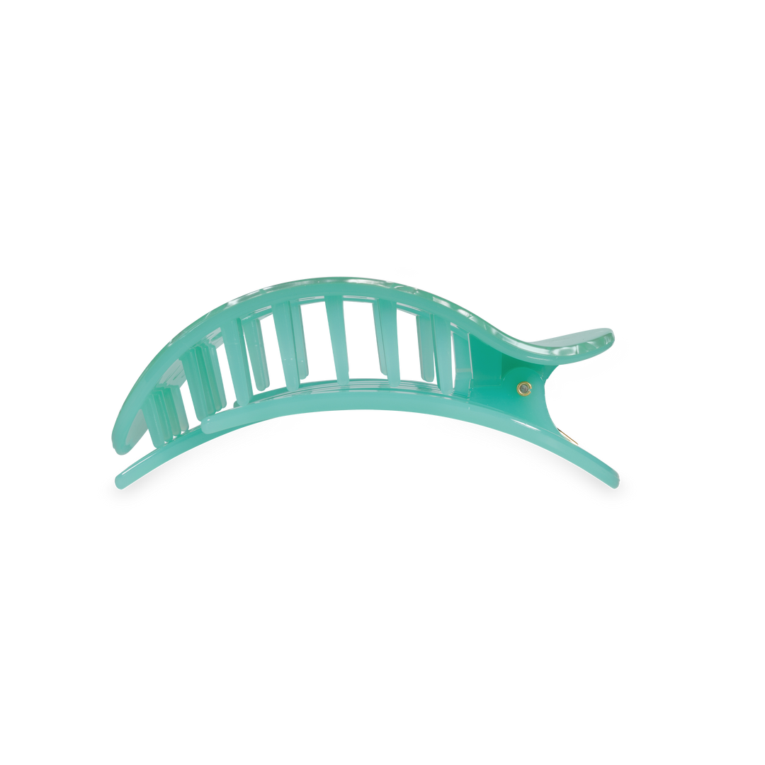 Teleties Flat Round Hair Clip | Medium | Spring Splash