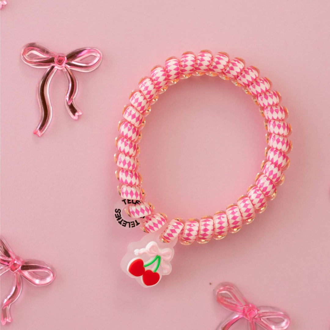 Teleties Spiral Hair Coils | Small | Cherry Bomb