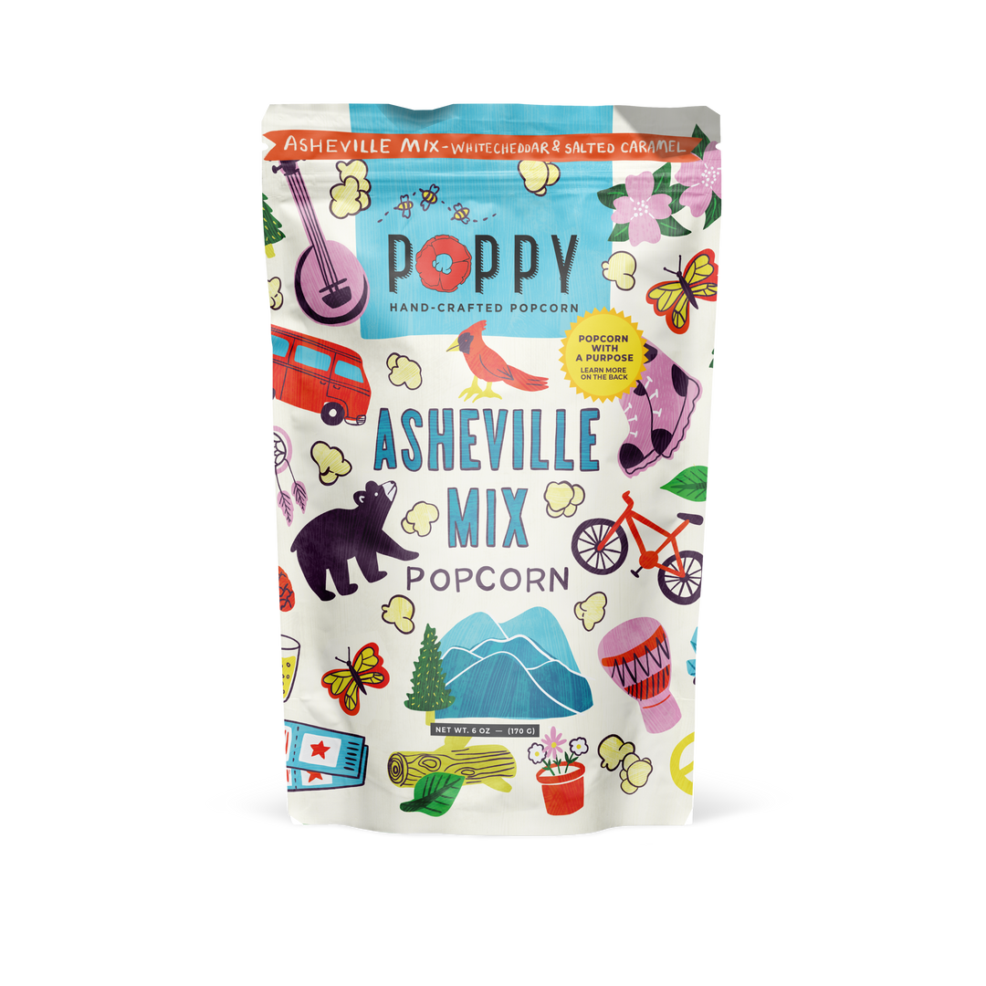 Asheville Mix Artist Bag Popcorn