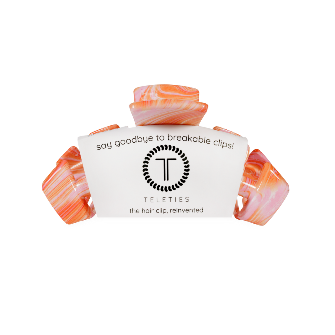Teleties Classic | Just Keep Swimming | Medium Hair Clip