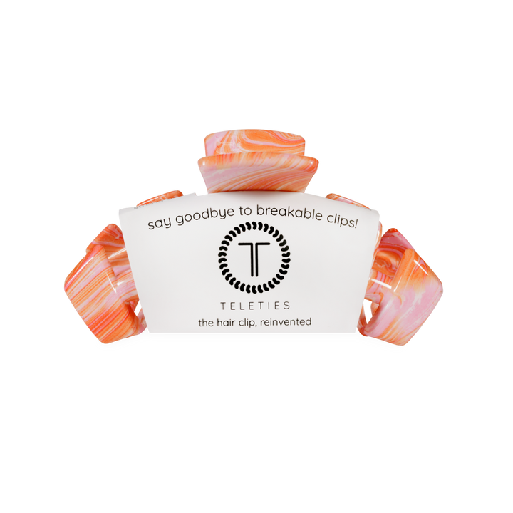 Teleties Classic | Just Keep Swimming | Medium Hair Clip