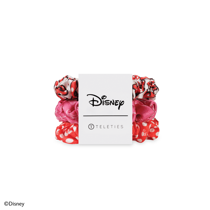Teleties Minnie Mouse Small Silk Scrunchies