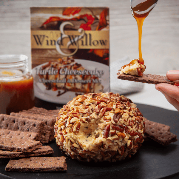 Turtle Cheesecake (cs 12) - Sweet Cheeseball Mixes