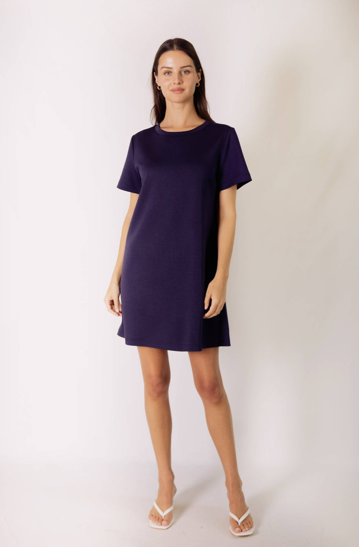 P. CILL Butter Modal Short Sleeve Dress