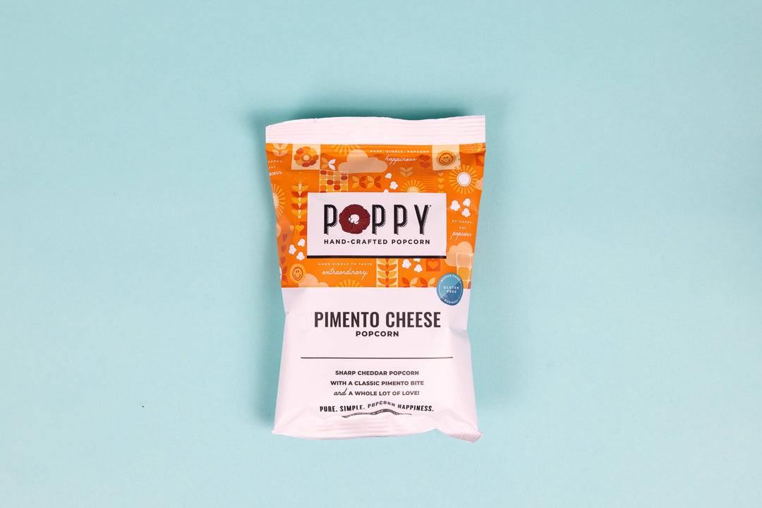 Poppy Pimento Cheese Snack Bag Popcorn