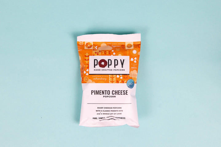 Poppy Pimento Cheese Snack Bag Popcorn