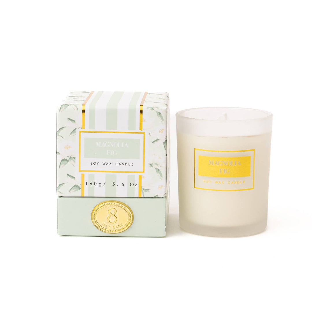 8 Oak Lane Magnolia Fig Boxed 5.6oz Candle