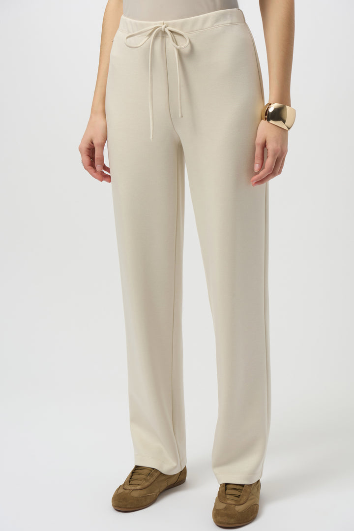 Joseph Ribkoff Birch Scuba Jersey Straight Leg Pull-On Pants