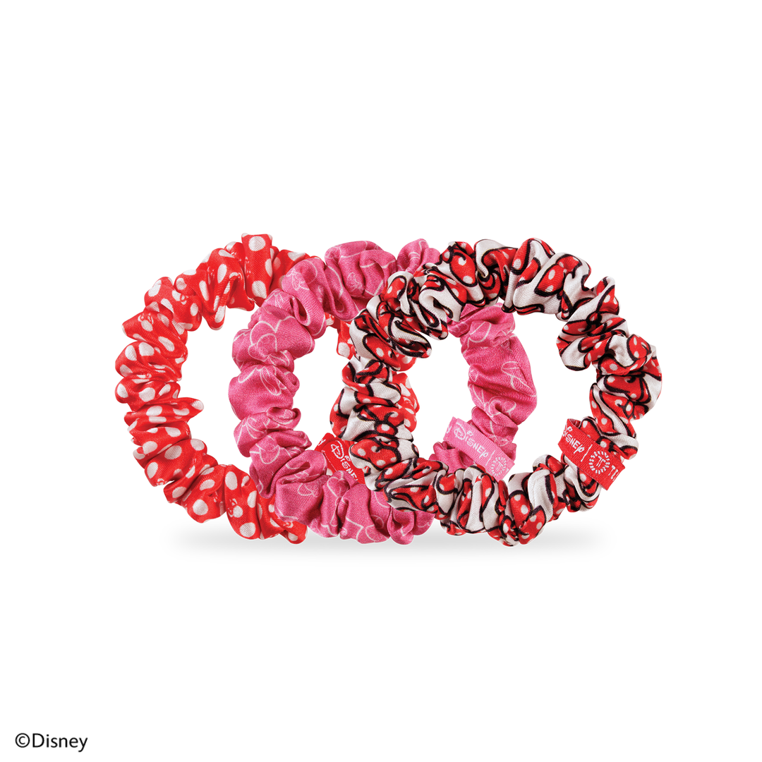 Teleties Minnie Mouse Small Silk Scrunchies