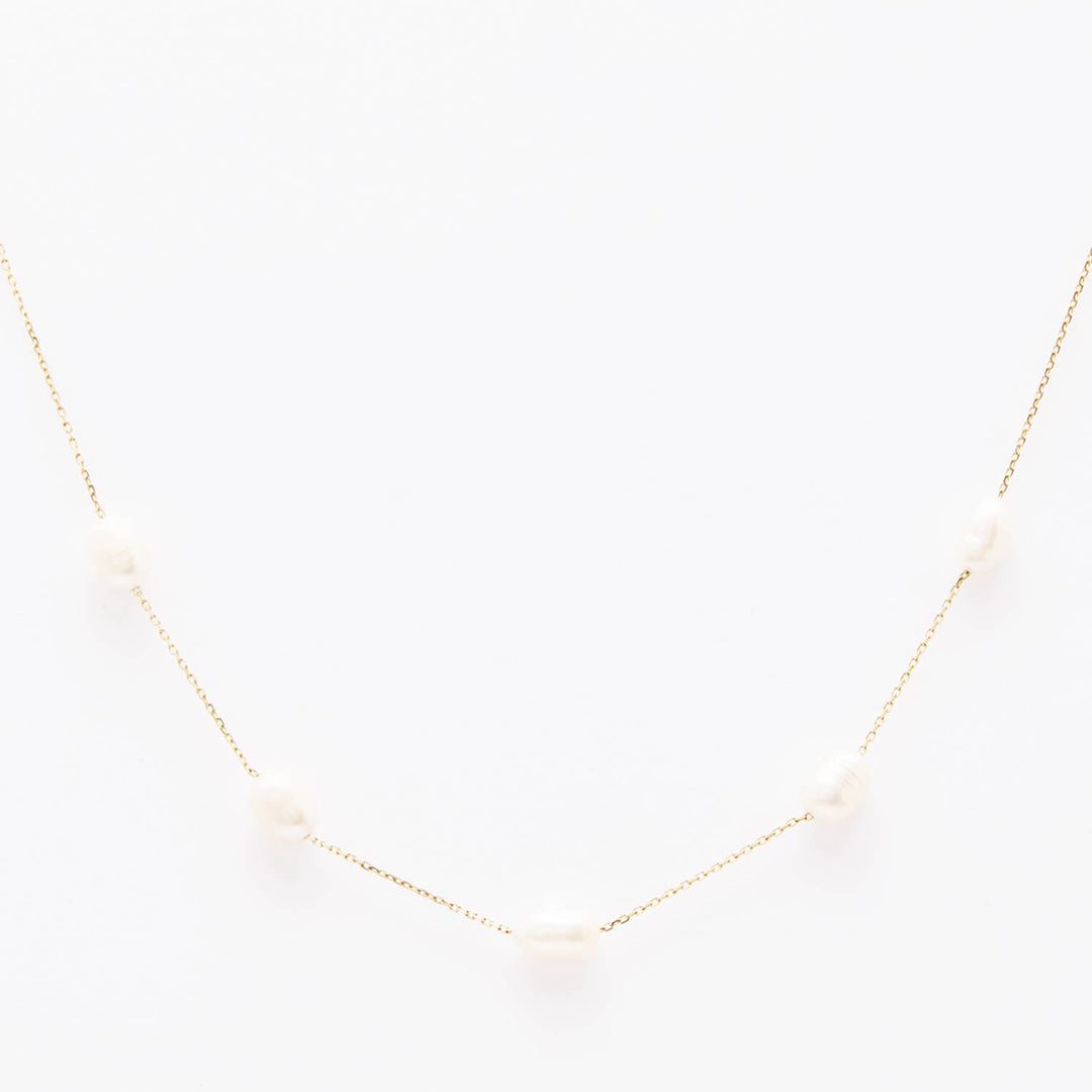 Pearl Necklace- Elyse | Waterproof
