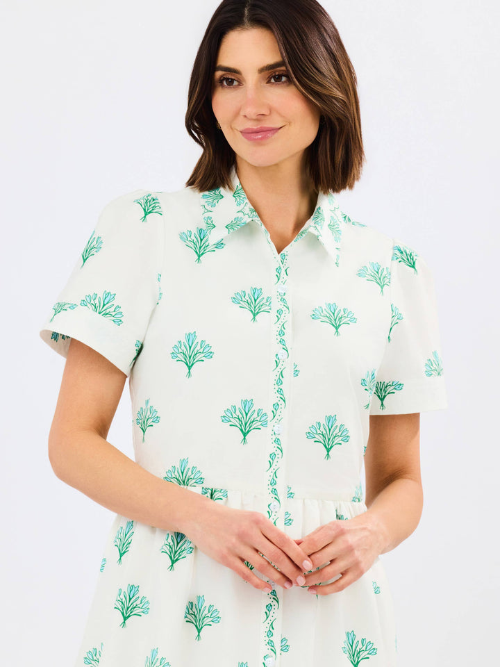 Mary Square Jema Dress | Bell Blooms Blue
