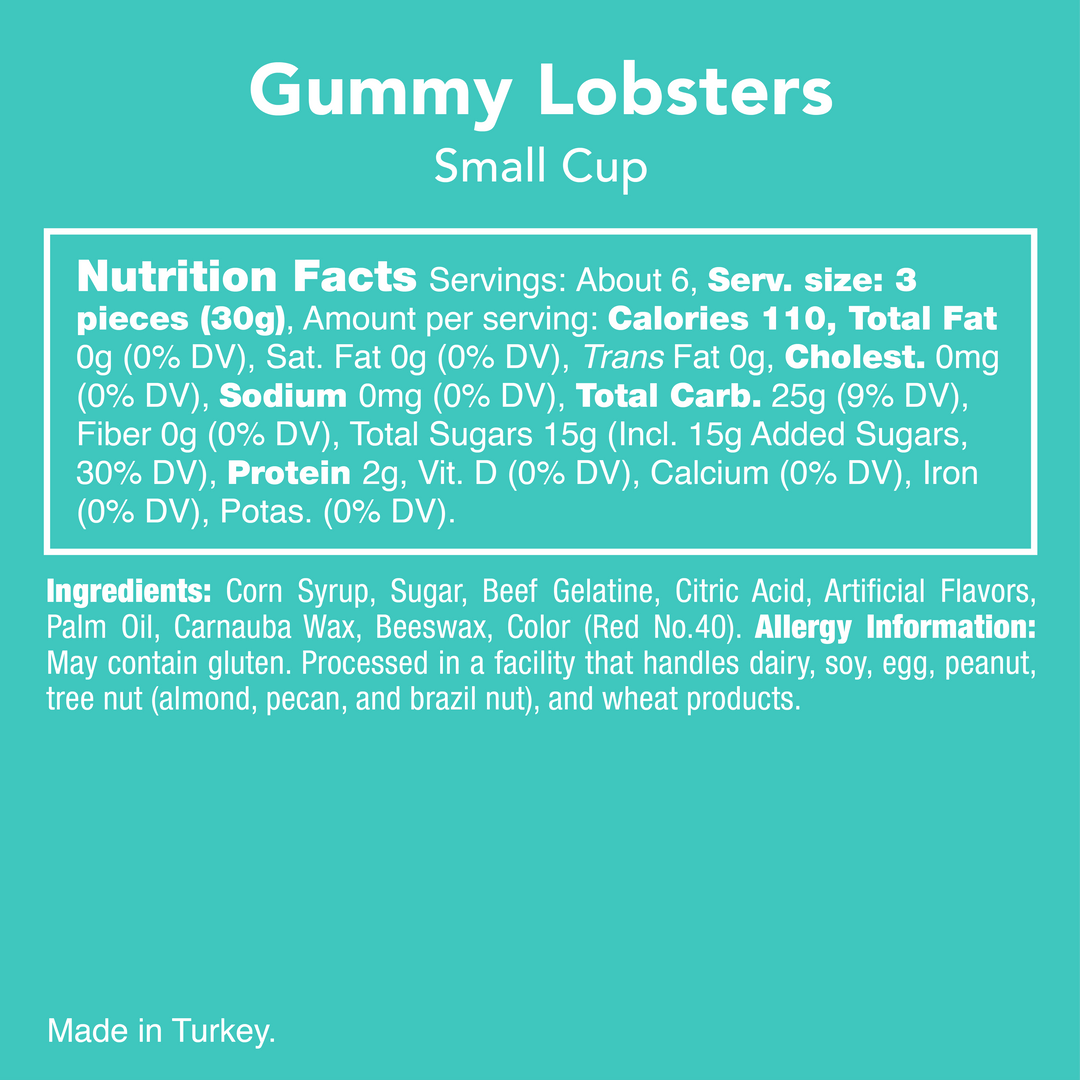 Candy Club Gummy Lobsters