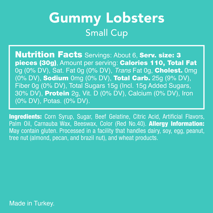 Candy Club Gummy Lobsters