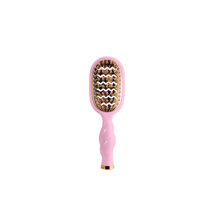 Teleties Mini Vent Brush | Bubblegum Pink