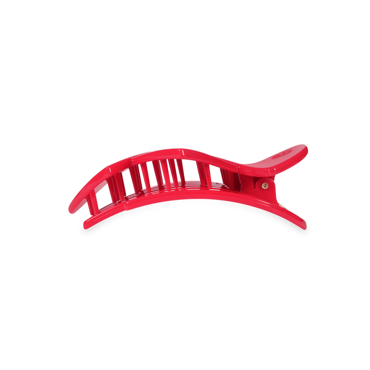 Teleties Flat Hair Clip | Small | Red Heart to Heart