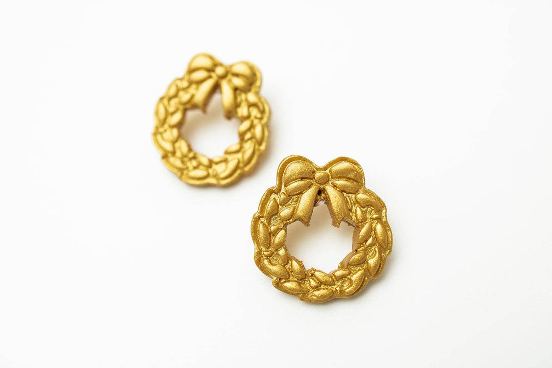 Hidden Truth Jewelry Wreath Studs