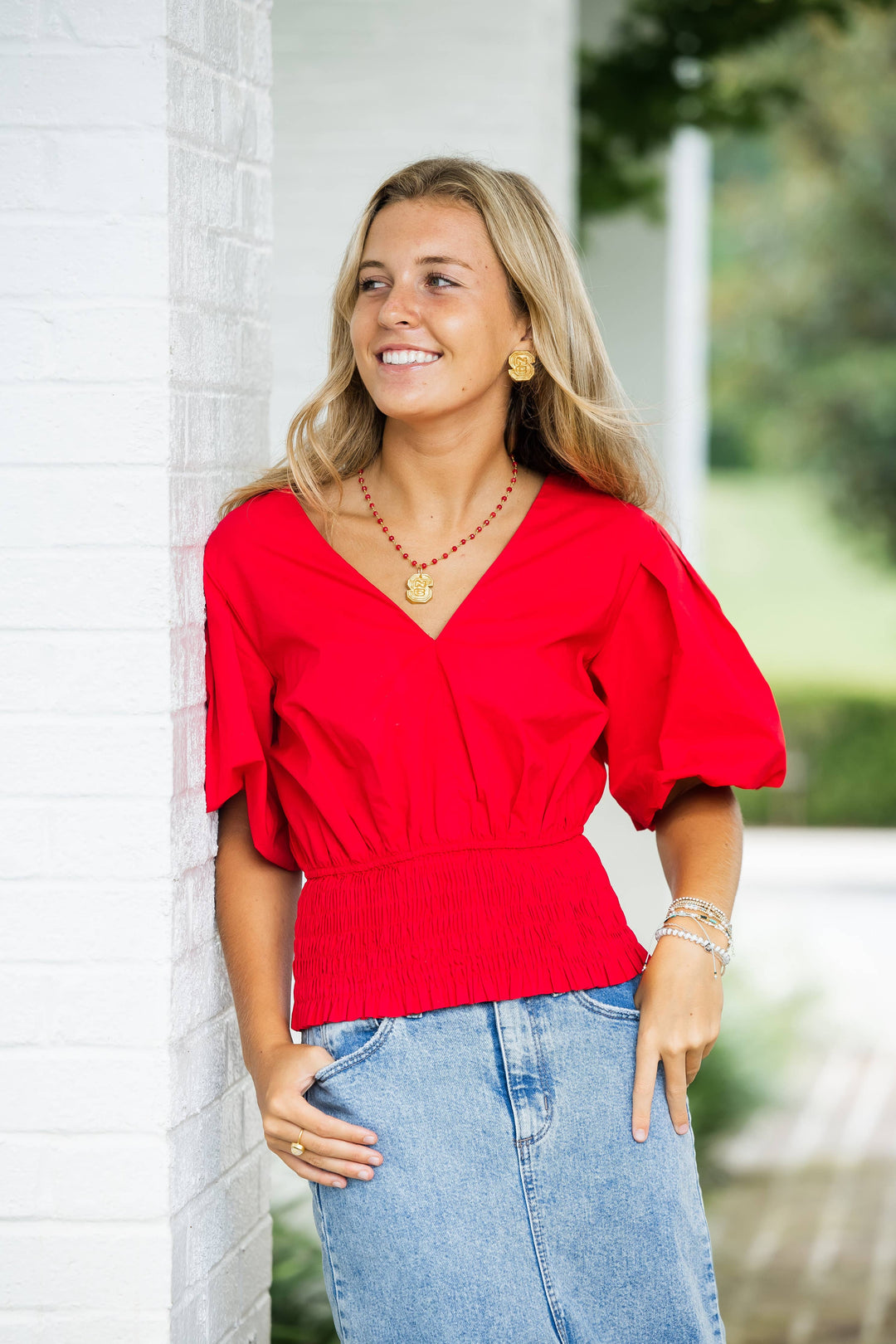 Hidden Truth Jewelry Red Jade Chain with NC Necklace