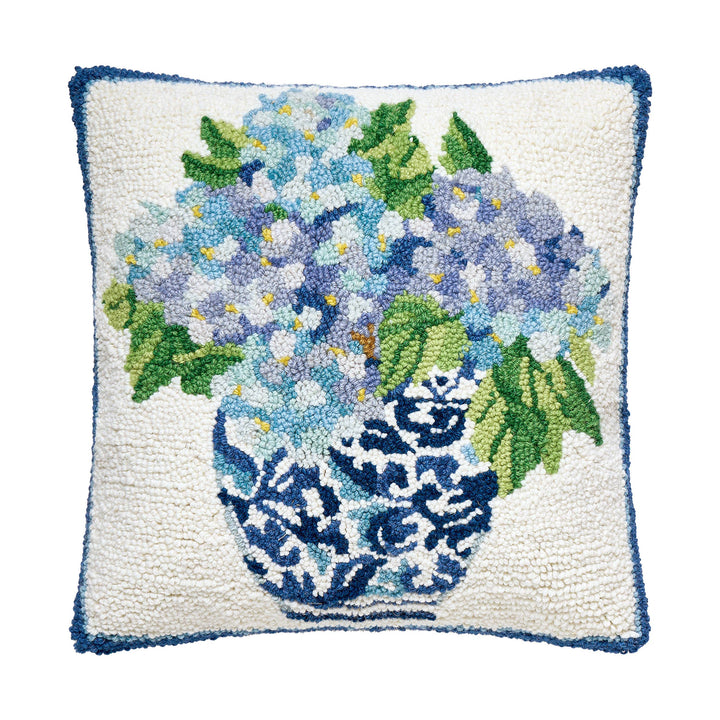 Peking Handicraft Rhapsody In Blue Styler 2 Hook Pillow - Sally Eckman Roberts