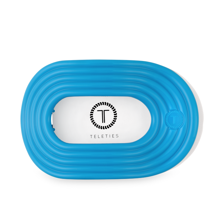 Teleties Flat Round Hair Clip | Large | Miami Vice