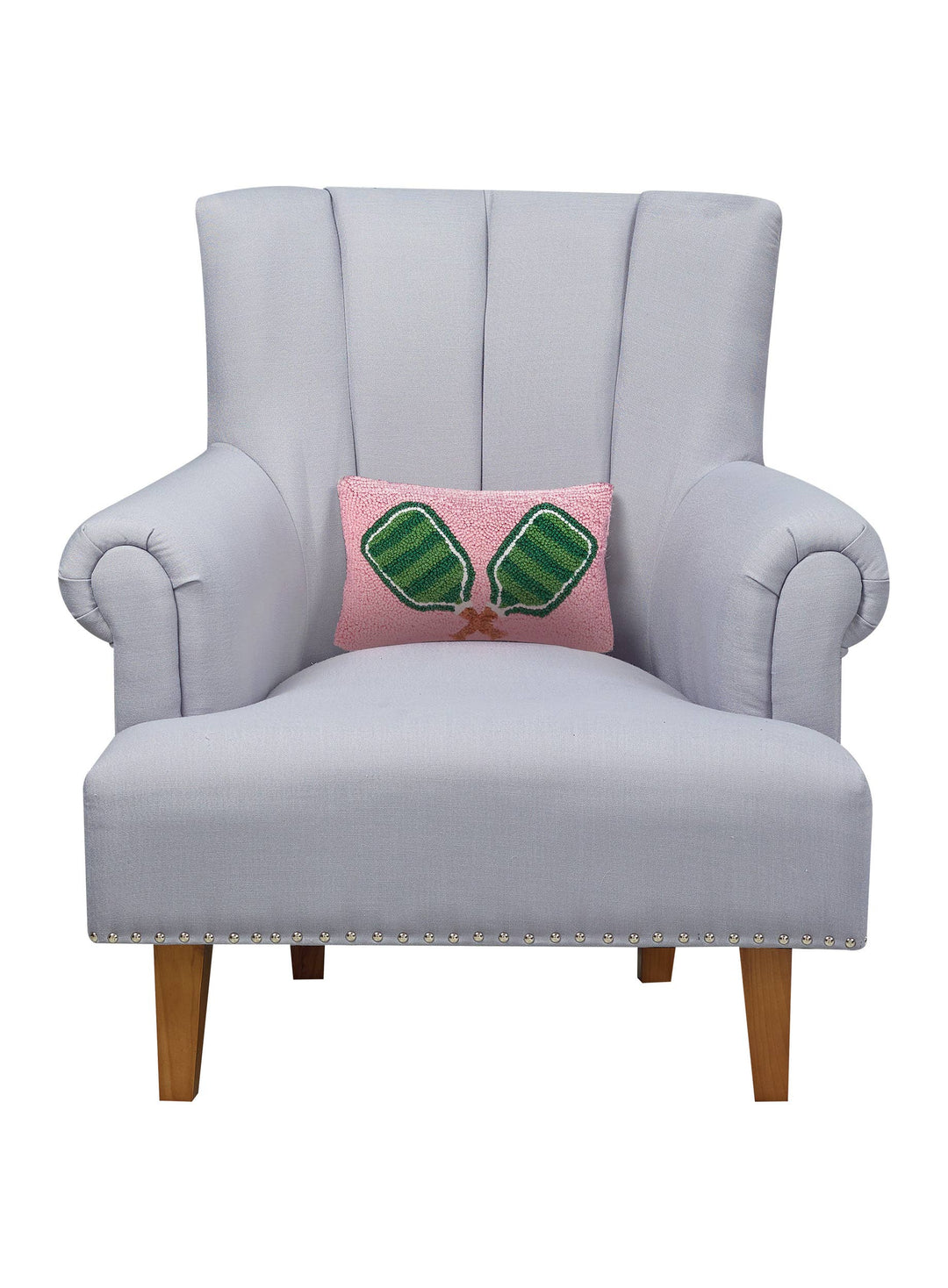 Peking Handicraft Green Pickleball Hook Pillow