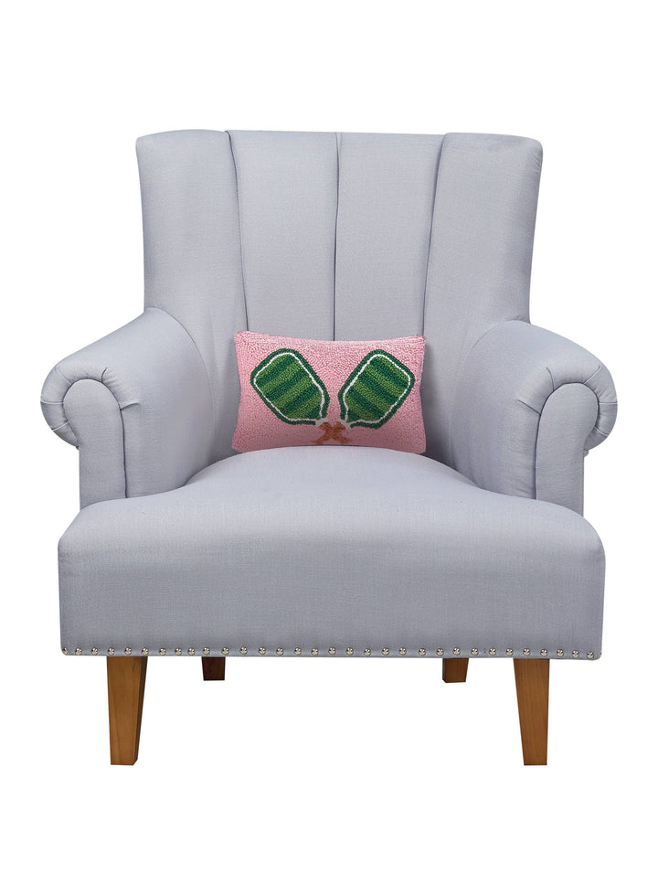 Peking Handicraft Green Pickleball Hook Pillow