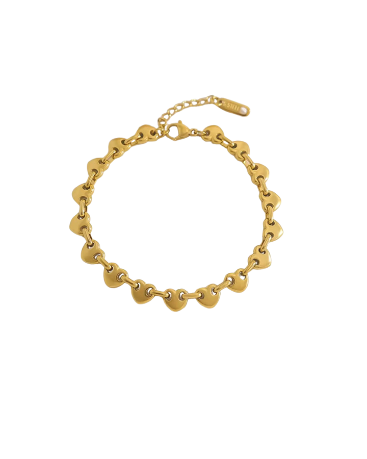 Hoo Hoops Heart of Gold Bracelet - Holiday Limited Edition