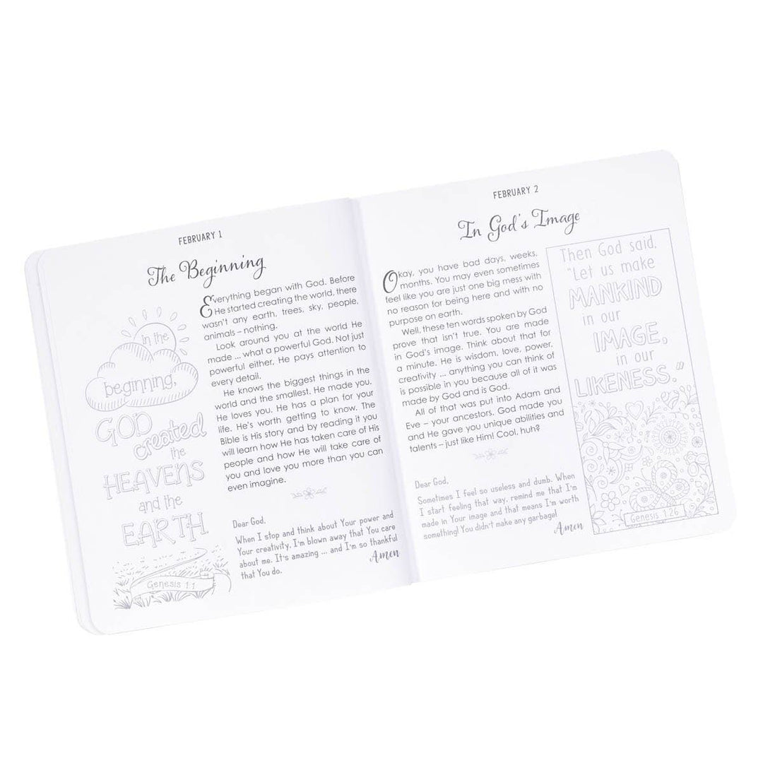 Illustrated Devotional for Girls Softcover-Kid Book