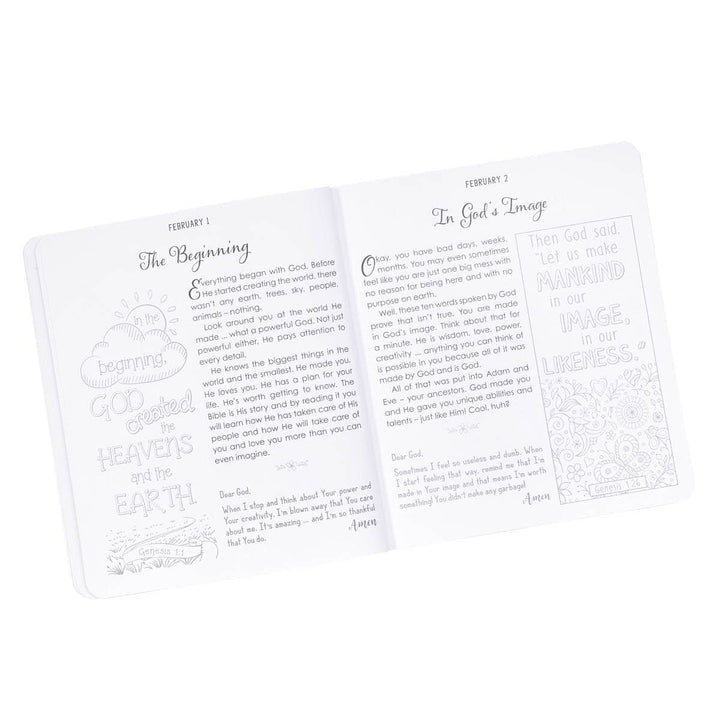 Illustrated Devotional for Girls Softcover-Kid Book